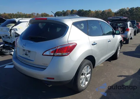 2012 Nissan Murano S from USA, damaged, VIN JN8AZ1MU5CW114840